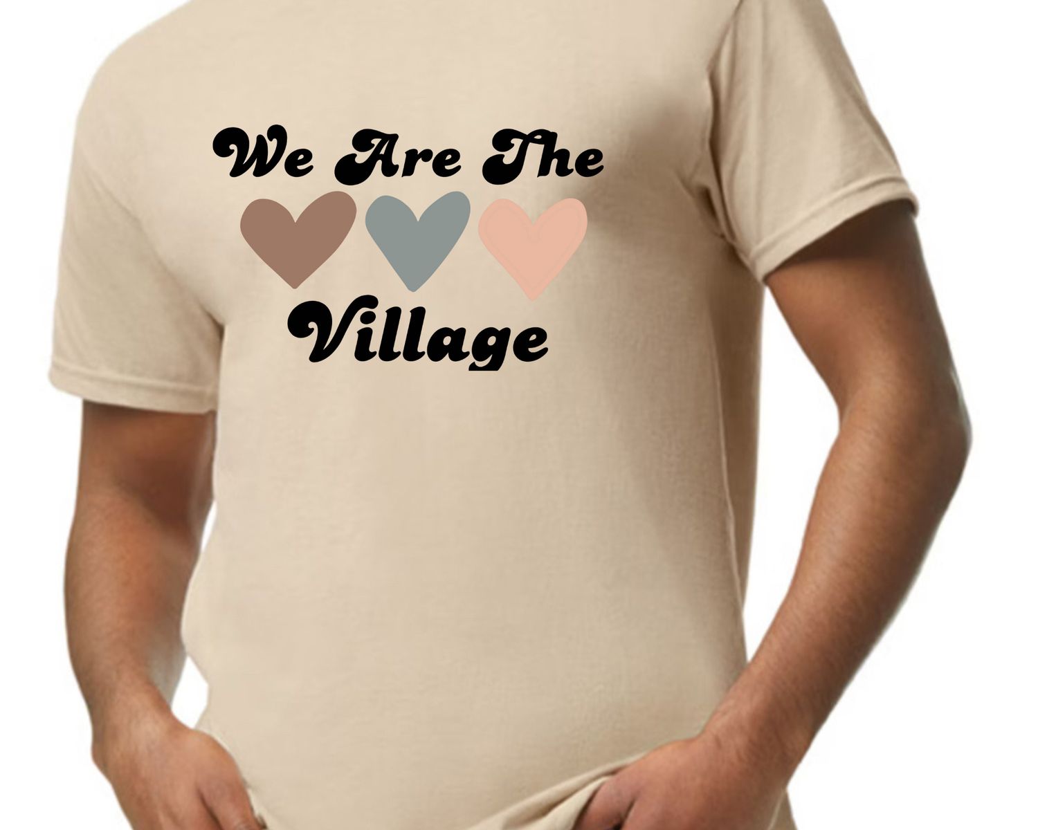 We are the village T shirt or Hoodie Glove House Foster children Foster Family