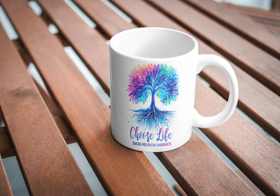 Suicide Awareness Tree Of Life 11 Oz Coffee Mug