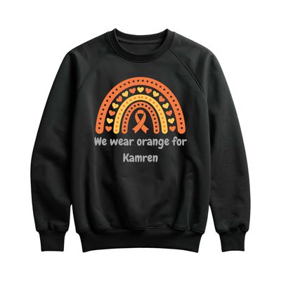 We Wear Orange For Kamren Crewneck