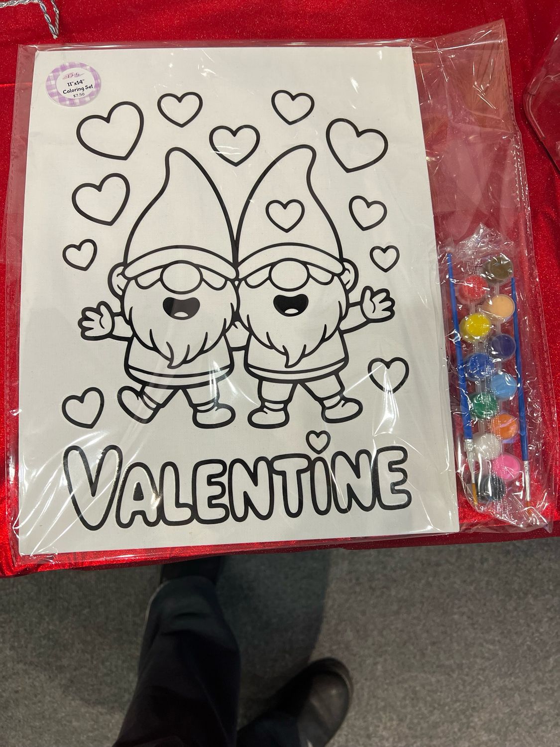 DIY 2 Gnome Friends Canvas Paint Set