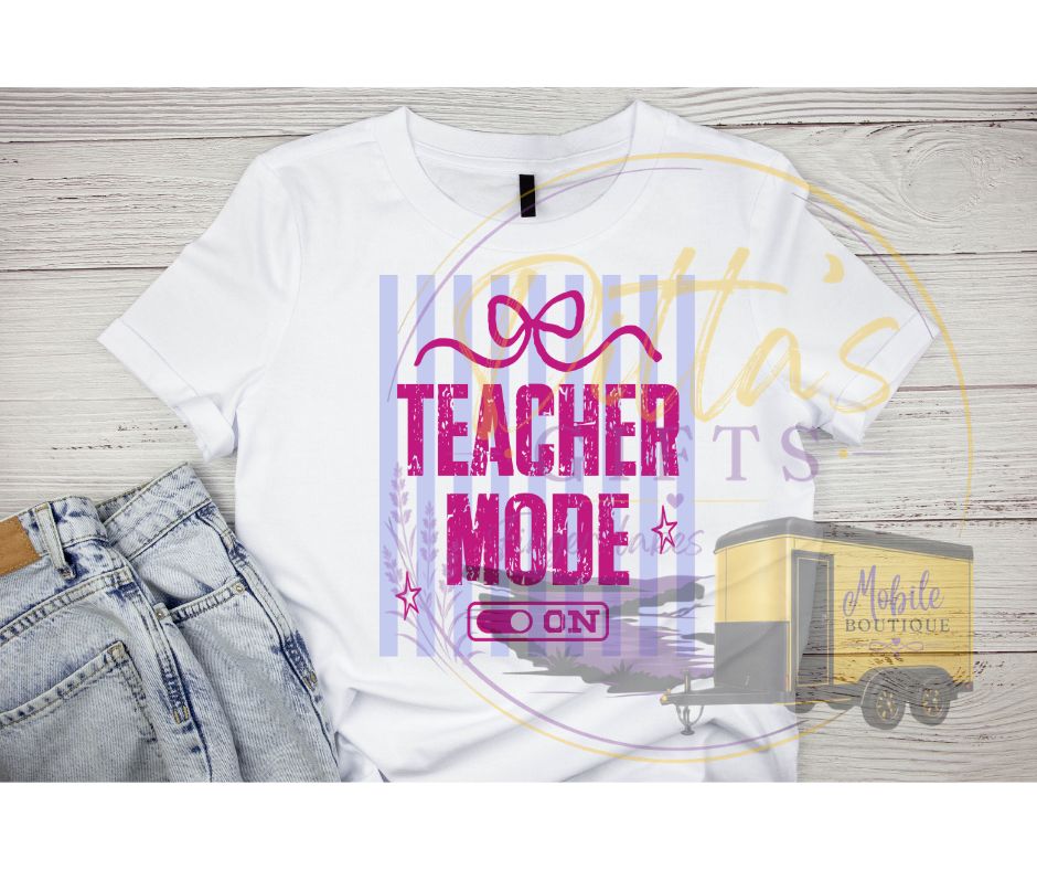 Teacher Mode Cotton Shirt