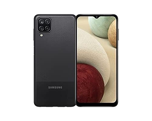Samsung Galaxy A12 (Black, 6GB RAM, 128GB Storage)