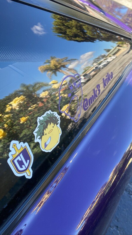 Instagram Handle Decal