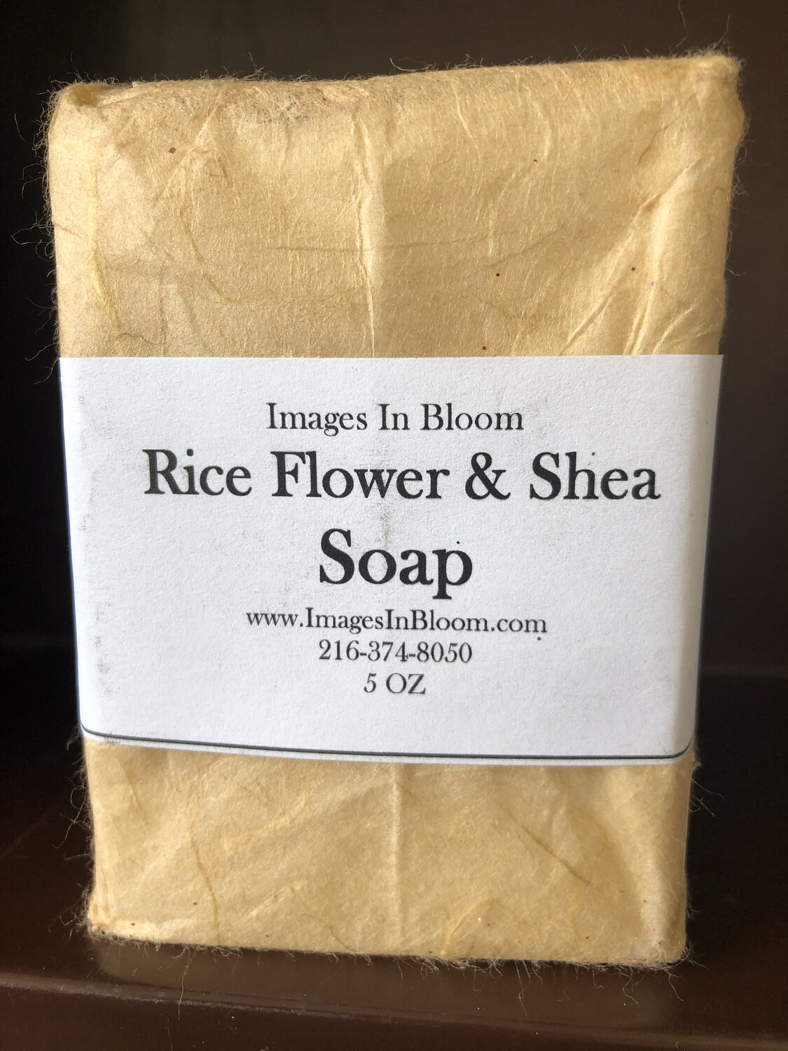 Rice Flower Shea Soap