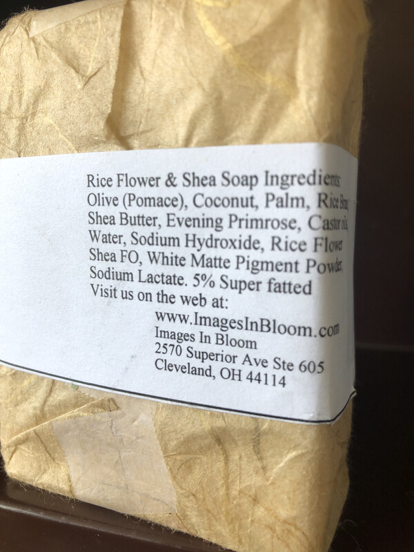 Rice Flower Shea Soap
