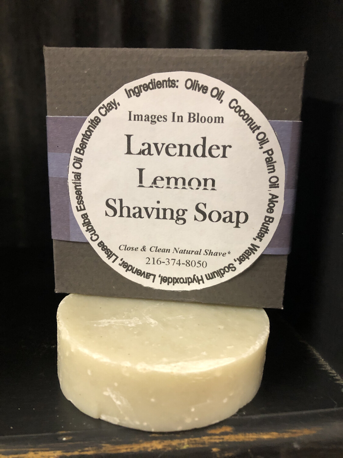Lavender Lemon Shaving Soap🪒