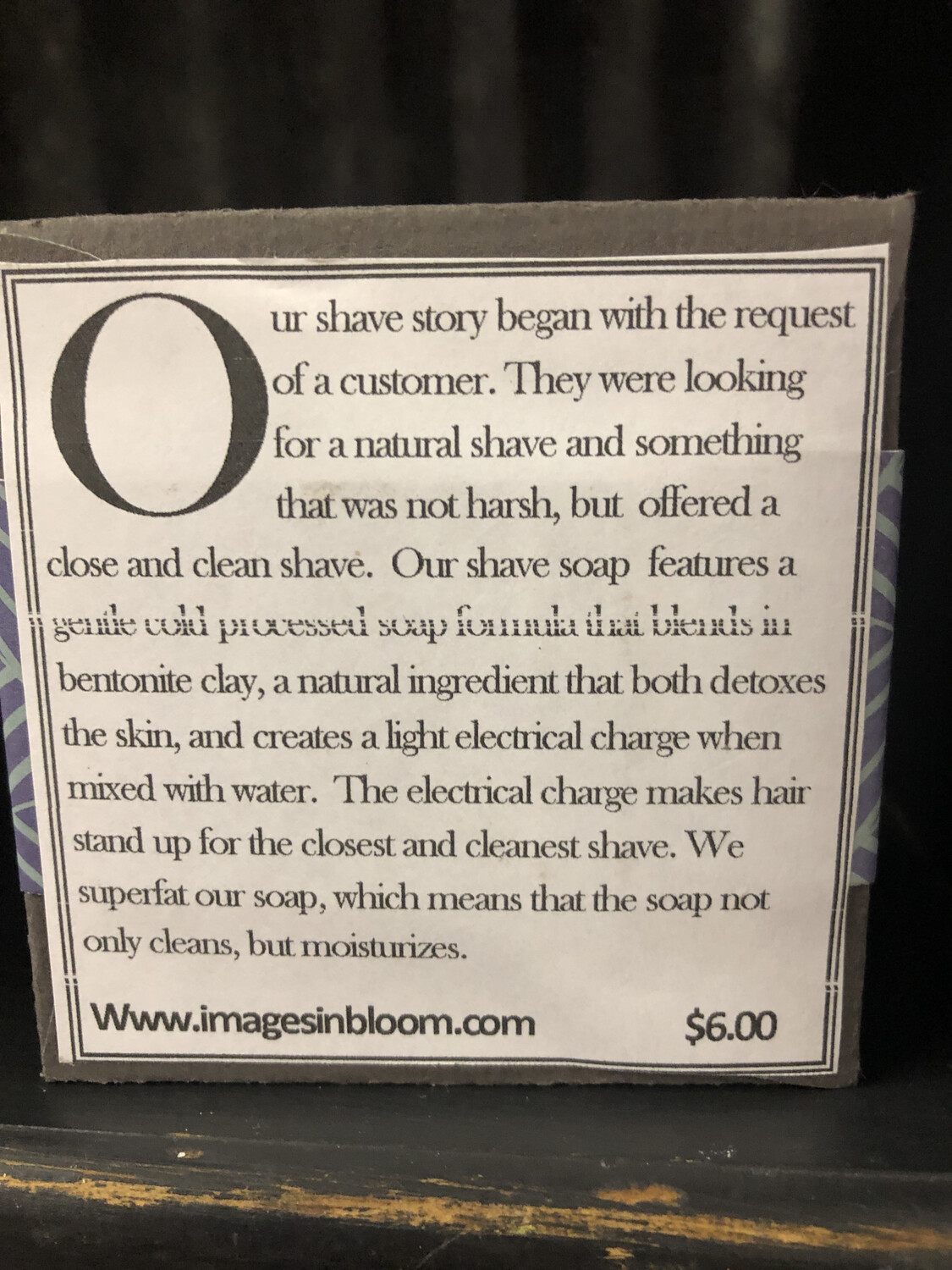 Lavender Lemon Shaving Soap🪒