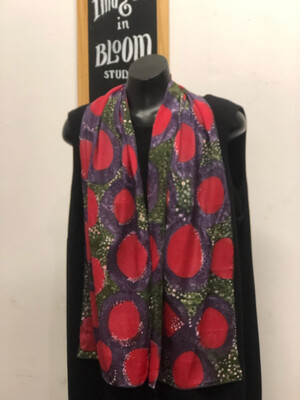 How About Them Apples Silk Scarf 🏷sale