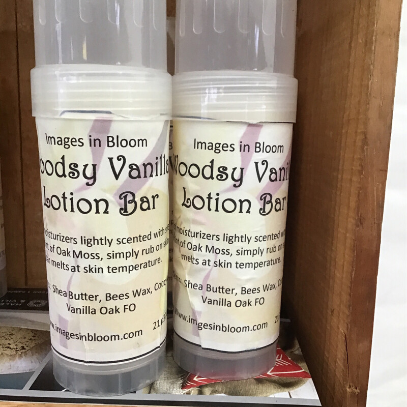 Woodsy Vanilla  Lotion Bar
