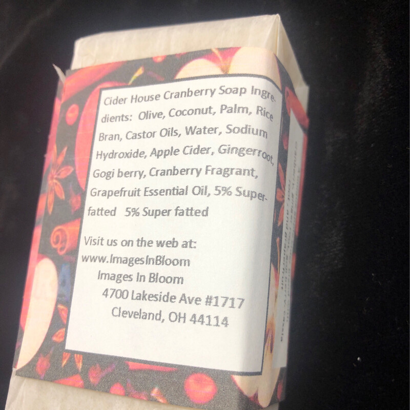 Ciderhouse Cranberry Soap