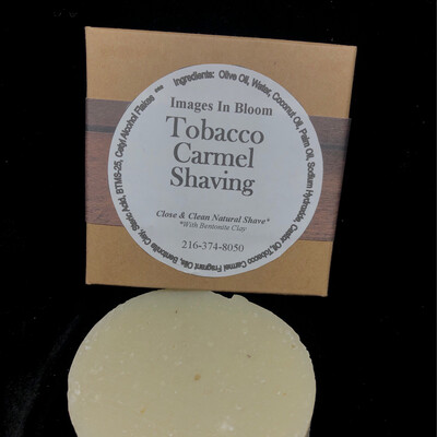 Tobacco Carmel Shaving Soap🪒