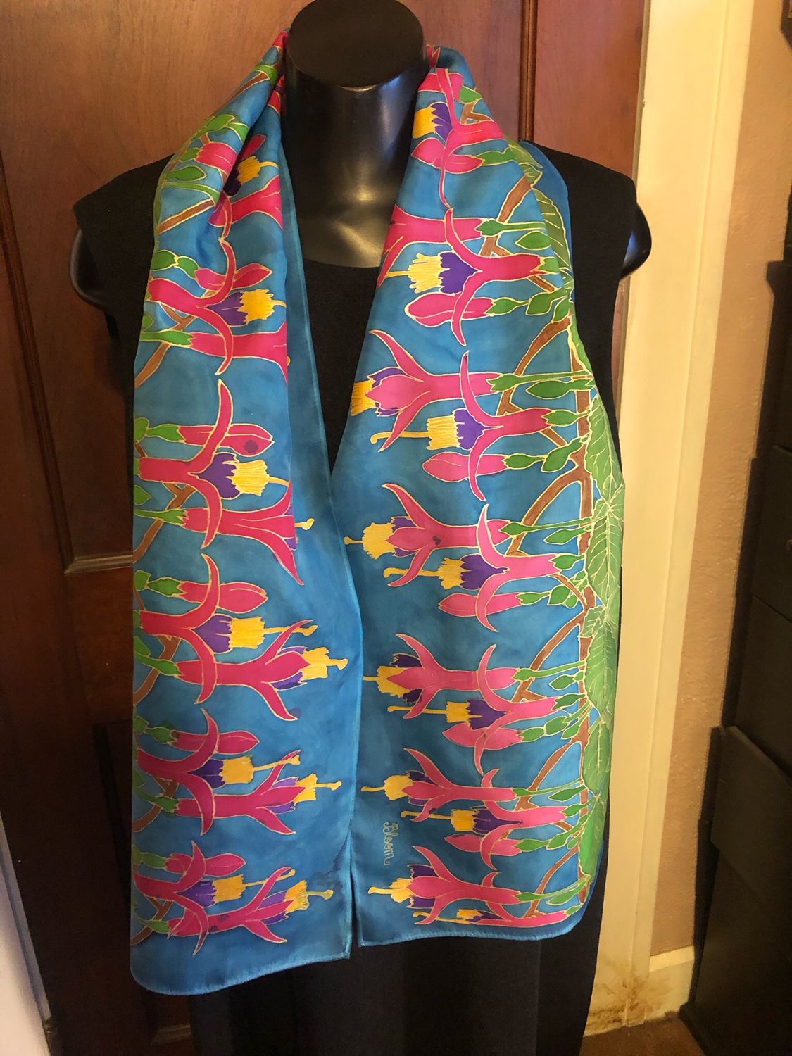 Fuschia Scarf
