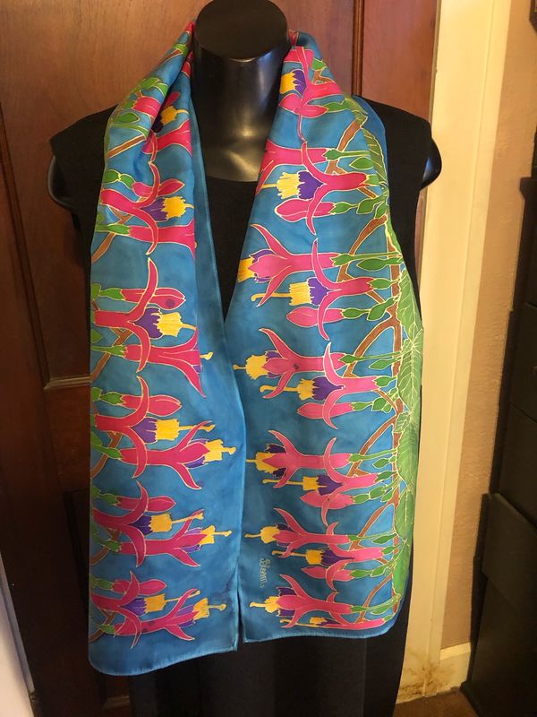 Fuschia Scarf