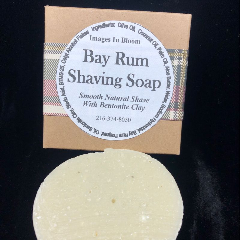 Bay Rum Shave Soap 🪒