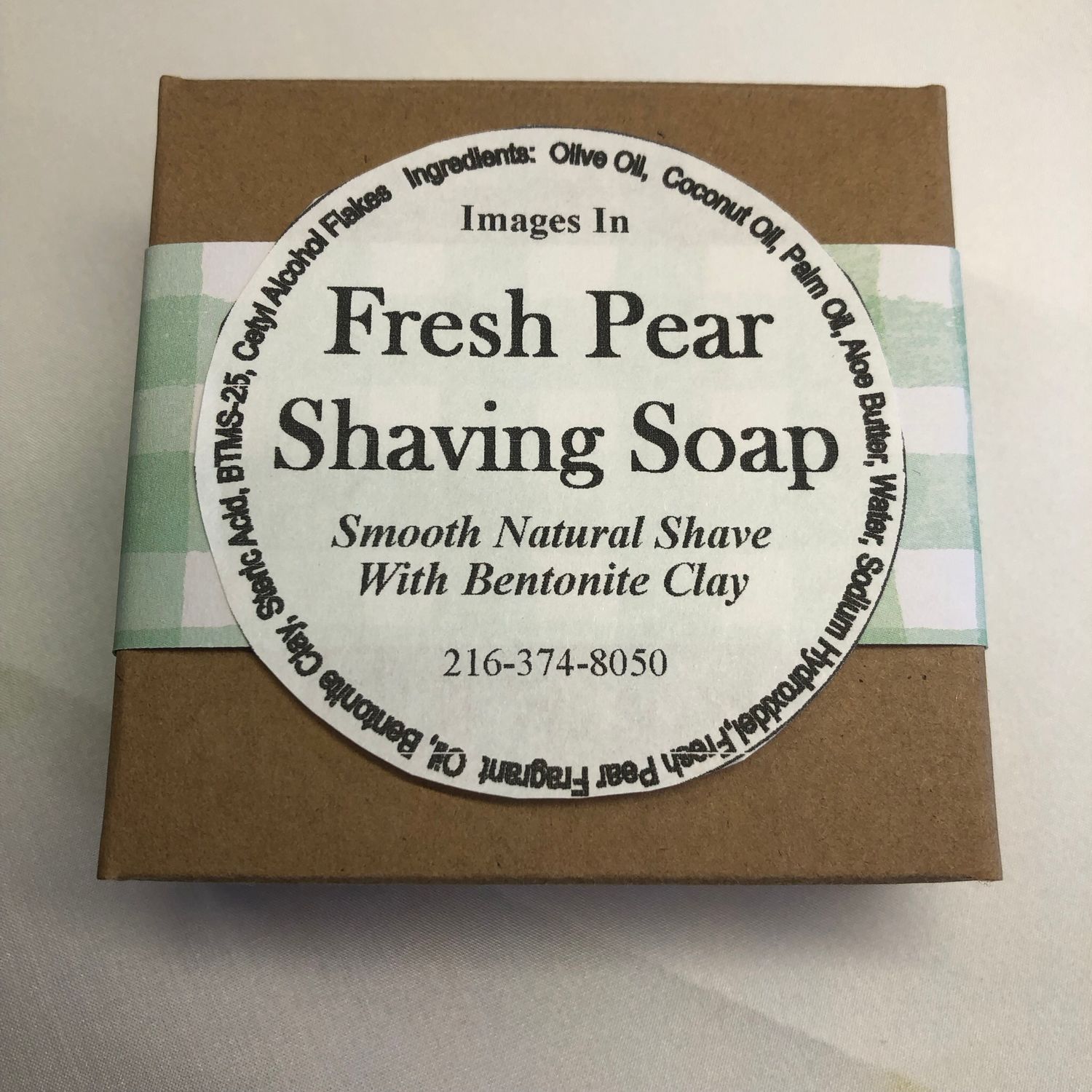 Fresh Pear Shaving Soap. 🍐🪒