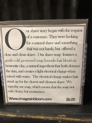 Lavender Lemon Shaving Soap🪒