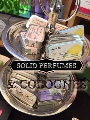 Solid Perfumes and Colognes
