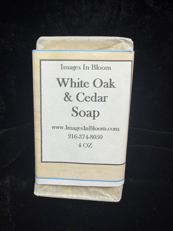 White Oak & Cedar Soap 🍂