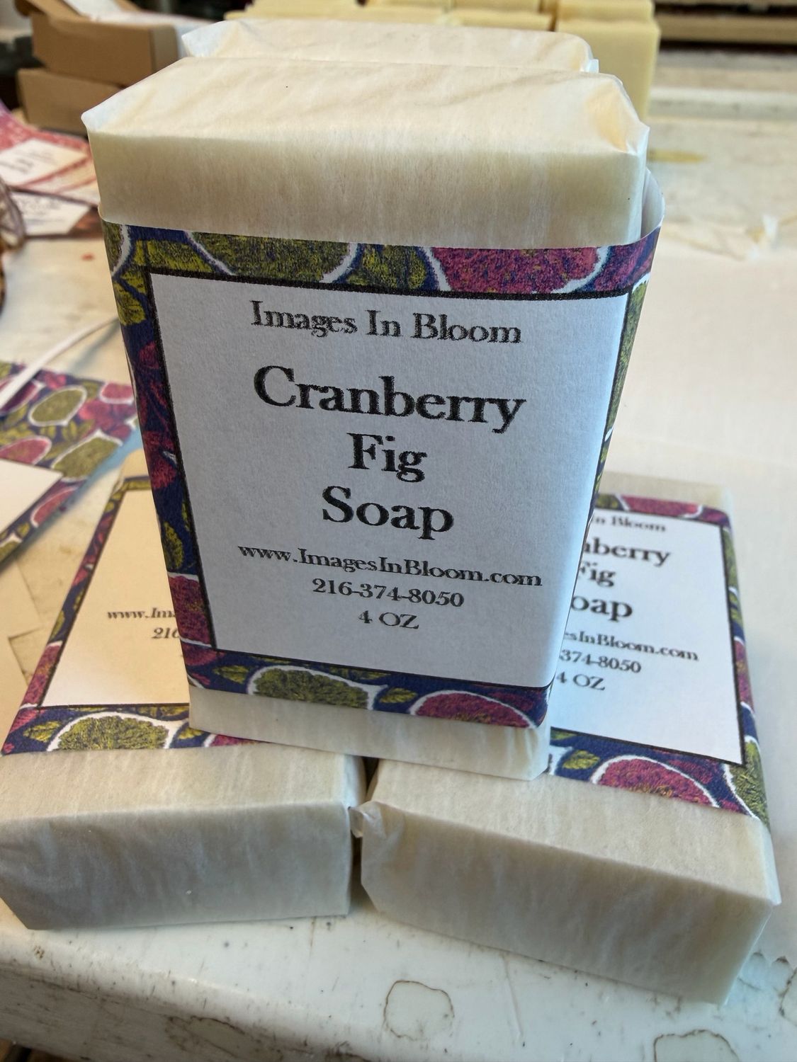 Cranberry fig Soap ❄️