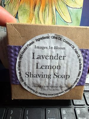 Lavender Lemon Shaving Soap🪒