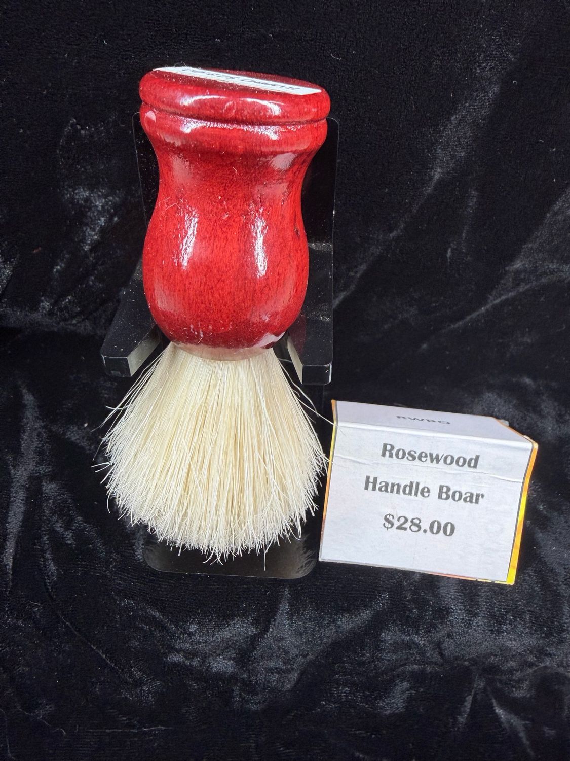Rosewood Handle Boar Bristle Brush