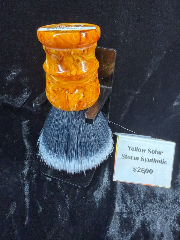 Solar Storm Synthetic Shave Brush