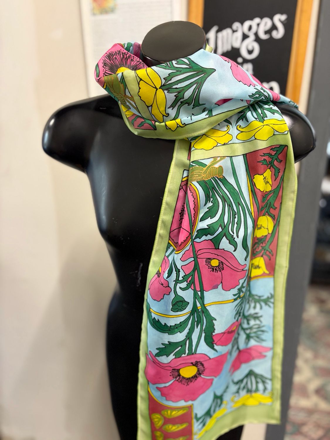 Poppies Scarf Poppies Scarf