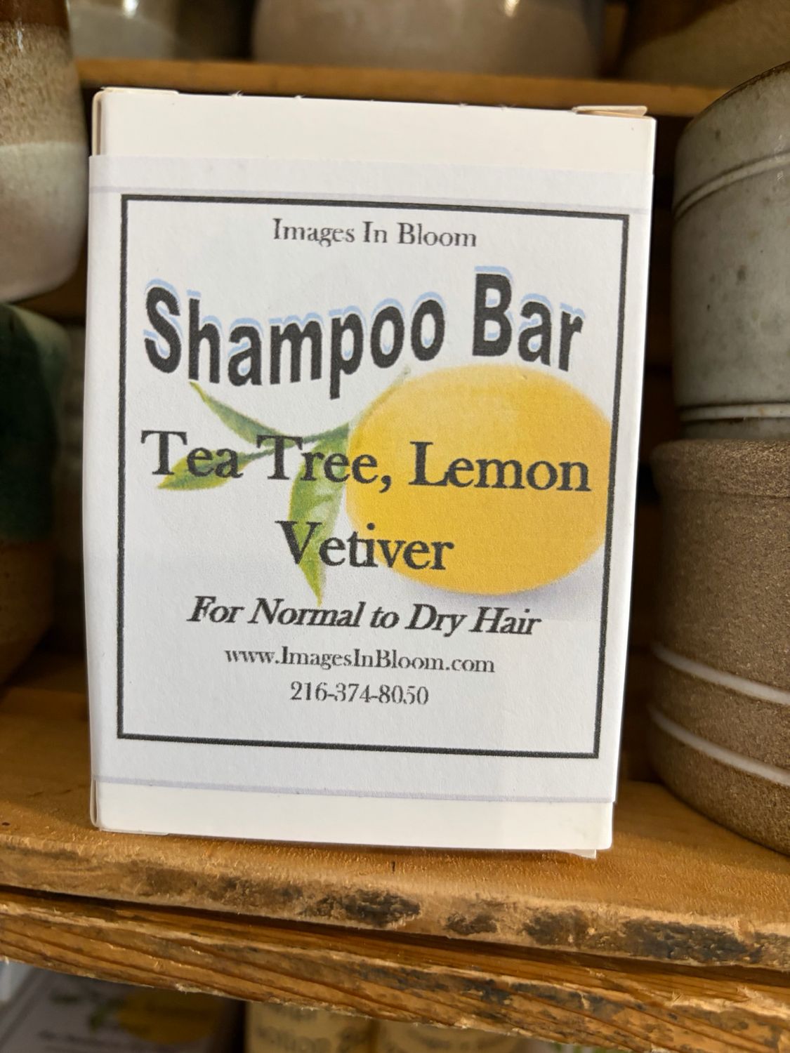 Tea Tree Lemon Vetiver Shampoo Bar