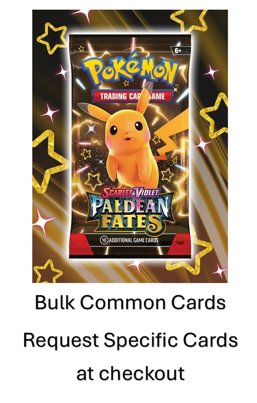 Bulk Pokémon Paldean Fates Common Cards