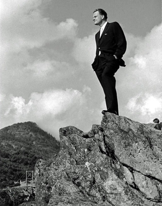 Billy Graham on the Mountain
