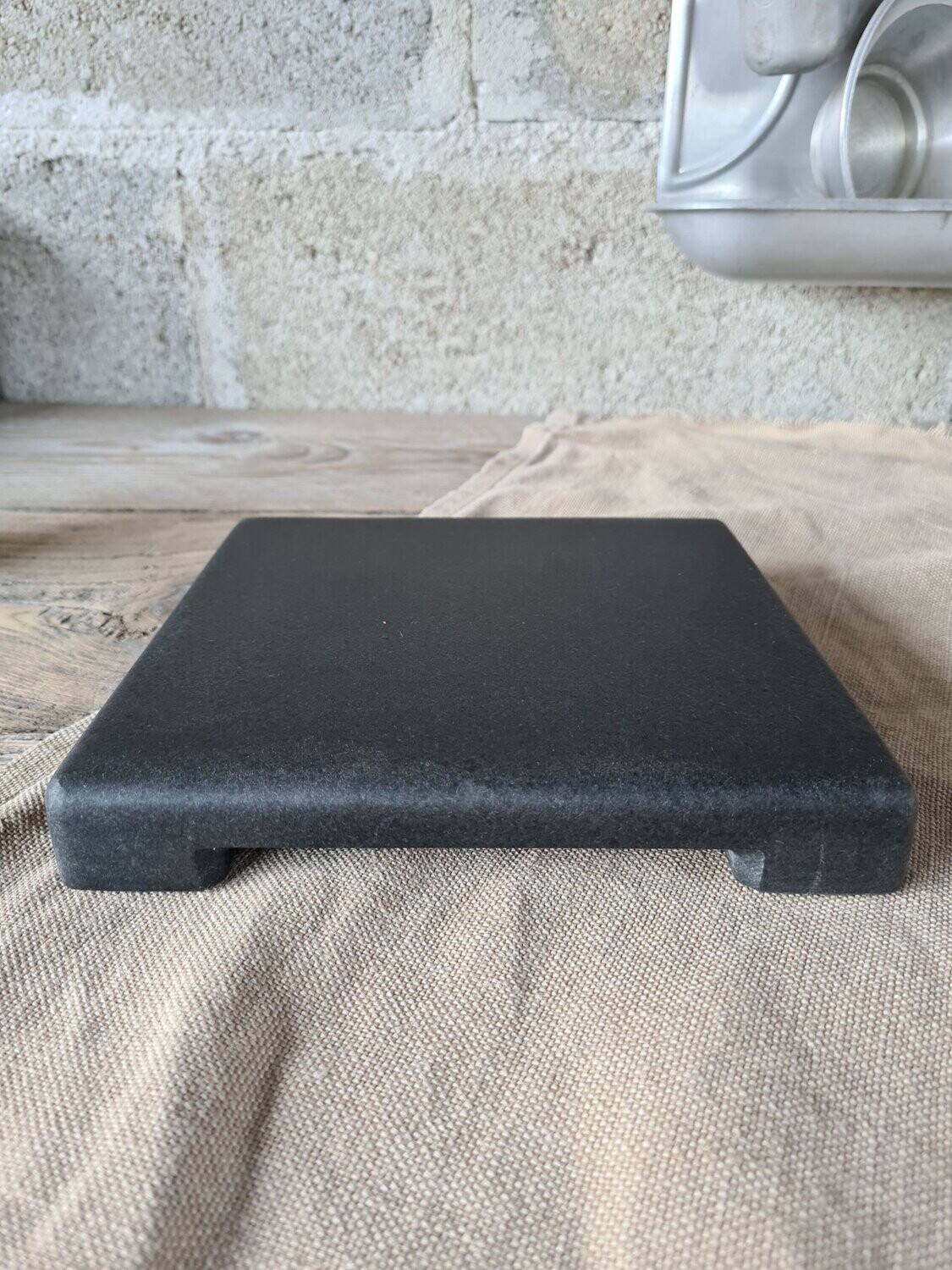 Dessous de plat en granit Noir Zimbabwe Dessous de plat en granit Noir Zimbabwe