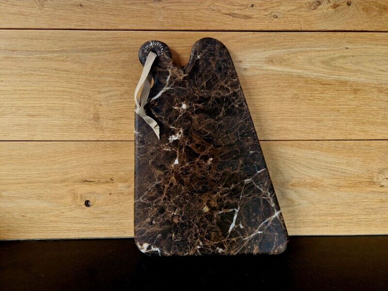 Planche en marbre marron Emperador