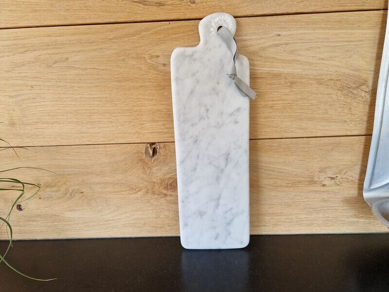 Fine planche en marbre de Carrare