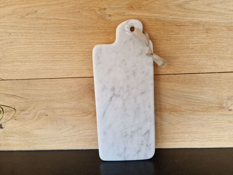 Fine planche en marbre de Carrare