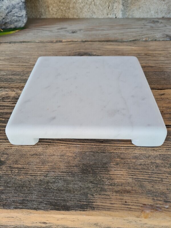 Dessous de plats en marbre de Carrare