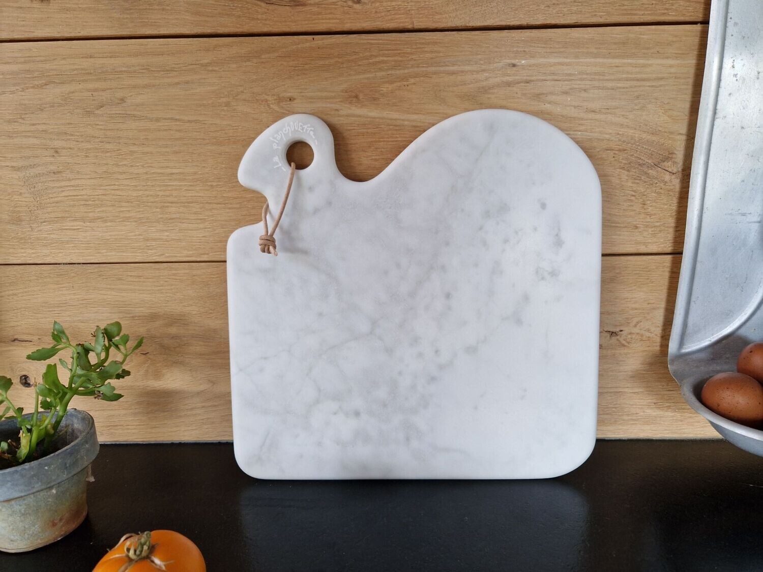 Fine planche en marbre de Carrare