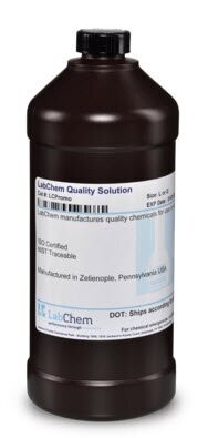 LabChem LC197602 Potassium Iodide Solution, 10% W/V, 1 L Volum