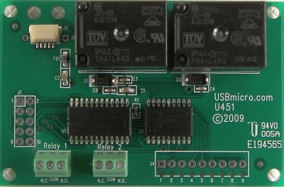U451 USB Relay Interface w/cable