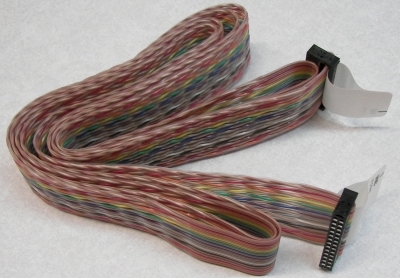 Ribbon cable, with twisted pairs