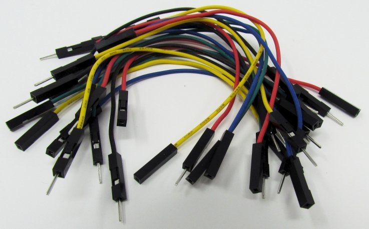 Jumper wires, 100mm F-F, M-M