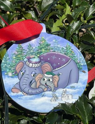 Metalphant &quot;A Mother&#39;s Love is Forever” Ornament 2025 Edition - SIGNED (Domestic Shipping Only)