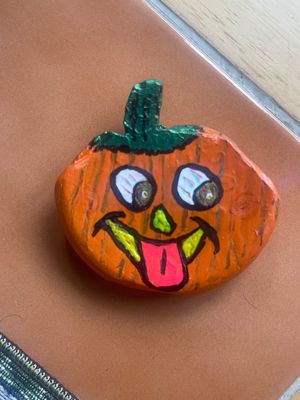 Wilbur’s Wonders Sea Glass Art- Fall Magnet Of The Day! (Domestic Shipping)