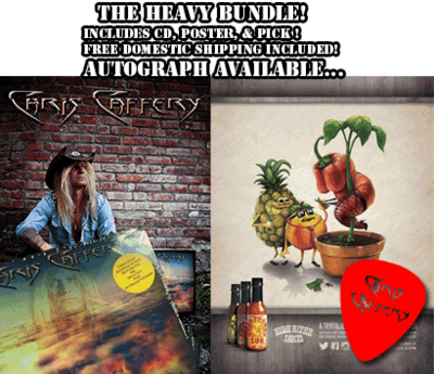 YOUR HEAVEN IS REAL CD &amp; PICK &amp; POSTER (PERSONALLY SIGNED) - DOMESTIC SHIPPING - TRIPLE THREAT