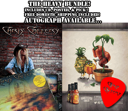 YOUR HEAVEN IS REAL CD &amp; PICK &amp; POSTER (PERSONALLY SIGNED) - DOMESTIC SHIPPING - TRIPLE THREAT