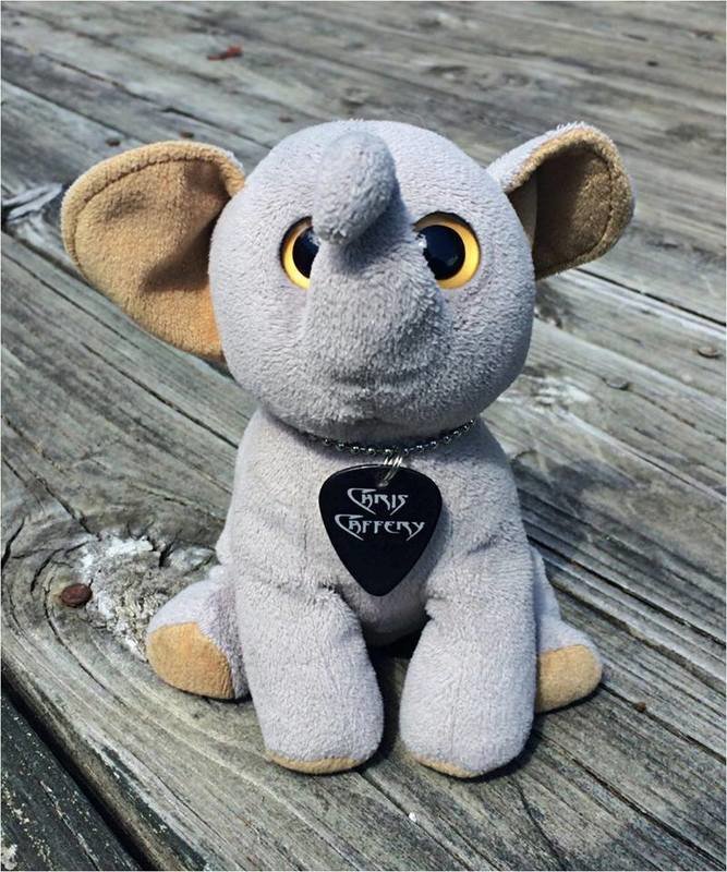 CHRIS CAFFERY PICK NECKLACE - BLACK - DOMESTIC SHIPPING