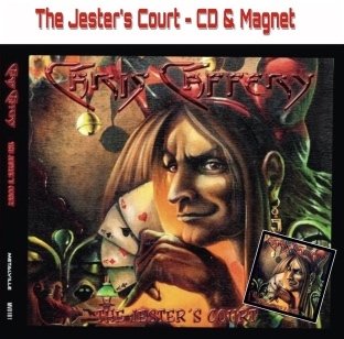 THE JESTER'S COURT CD (Personally Signed) with MAGNET (domestic shipping)