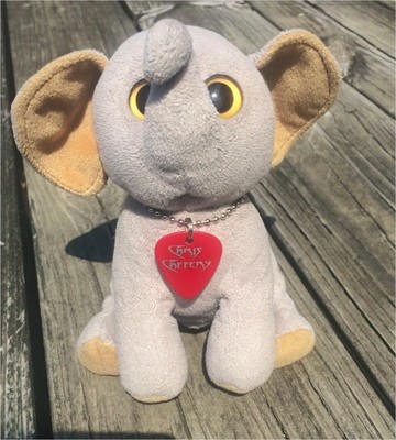 CHRIS CAFFERY PICK NECKLACE - RED - DOMESTIC SHIPPING