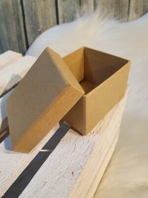 Verpackungsbox mit Deckel, Dose mit Deckel, Material für Bastelprojekte, kleine Dose