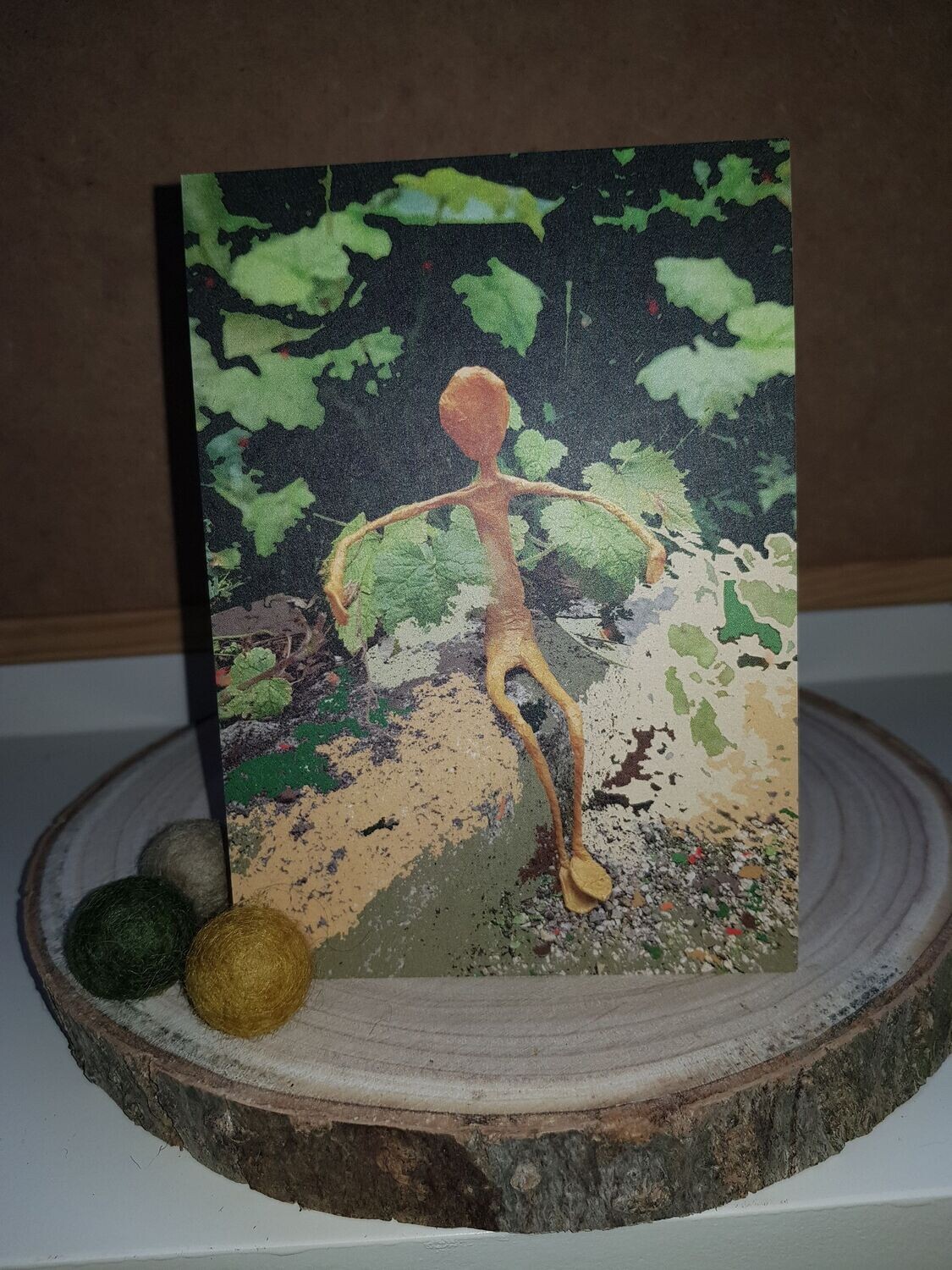 A6 kaart Mannetje in 't groen