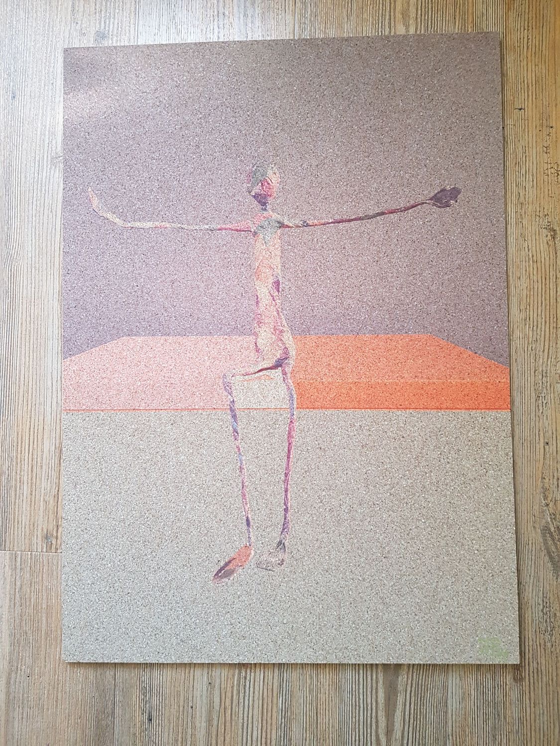Kurk 50 x 70 cm Kleurrijk
